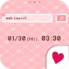 lovely pink[homee themepack] android application logo